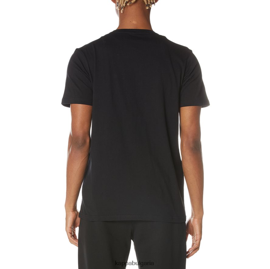 Kappa мъже автентична тениска zielona черна струя 48Z026104
