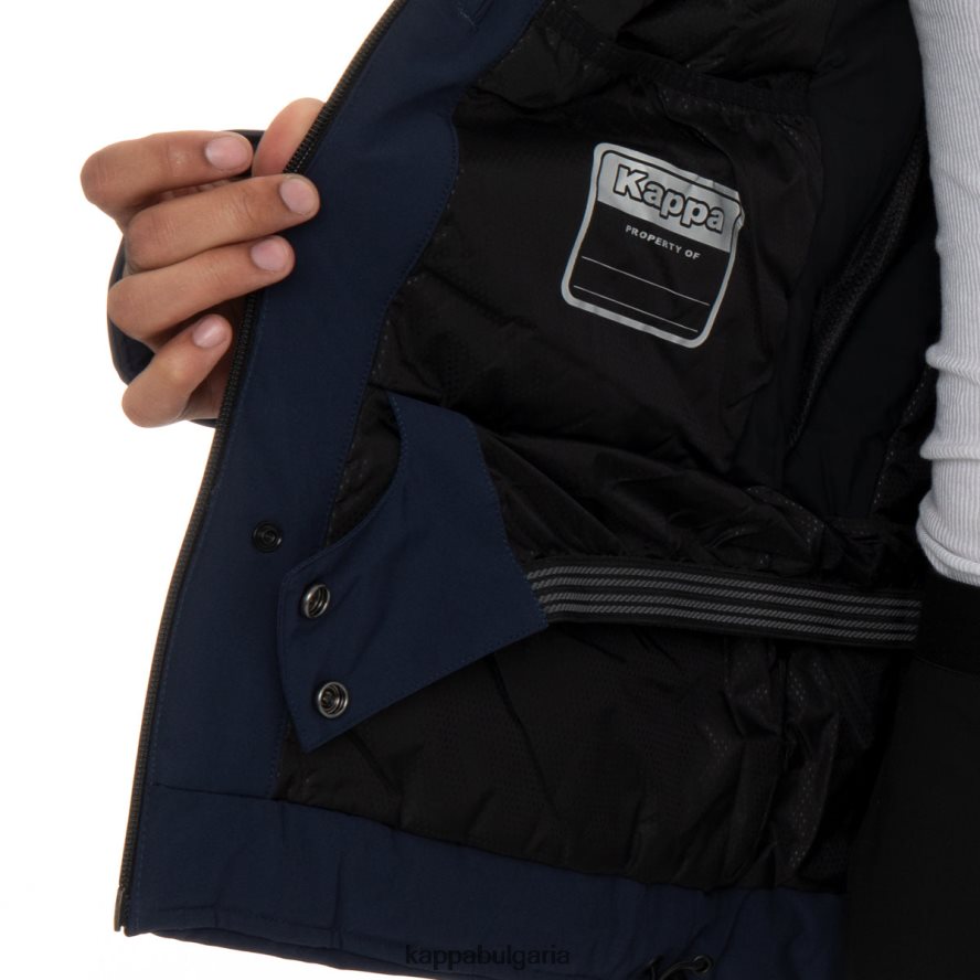 Kappa мъже 6cento 606 ски яке синьо черно 48Z02682