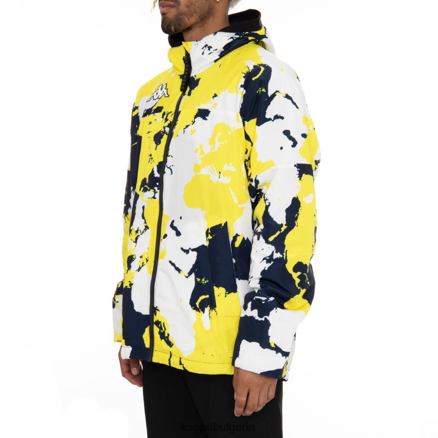 Kappa мъже 6cento 660f ски яке синьо жълто 48Z02683