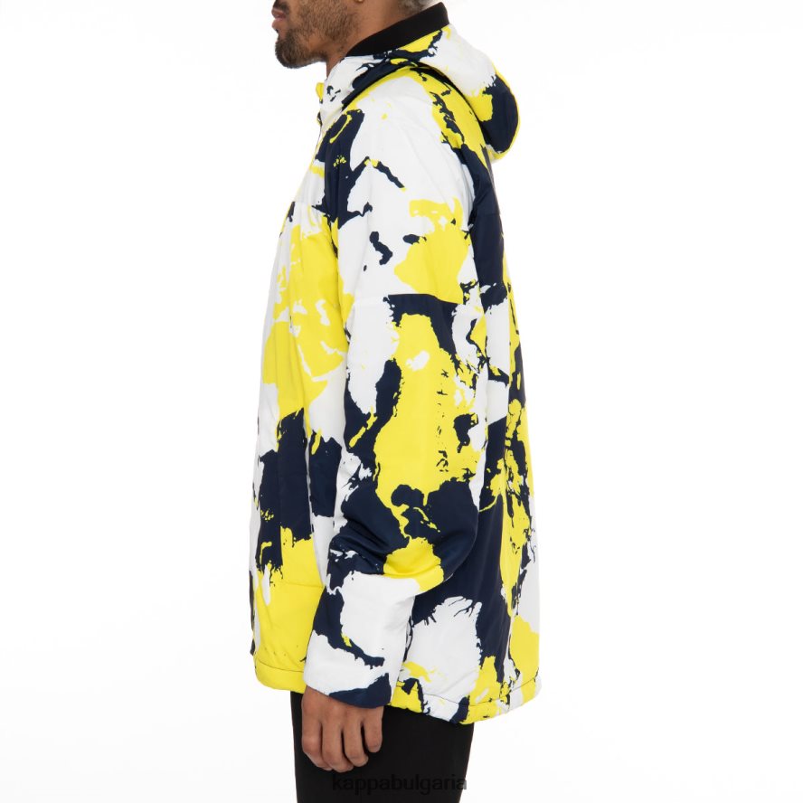 Kappa мъже 6cento 660f ски яке синьо жълто 48Z02683